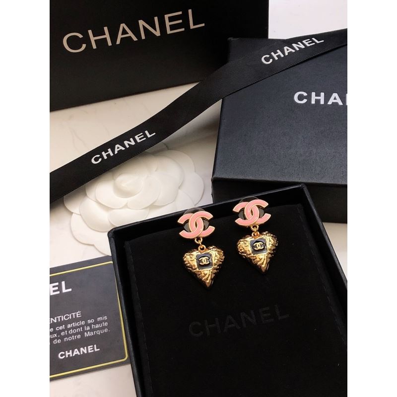 Ch*el earrings